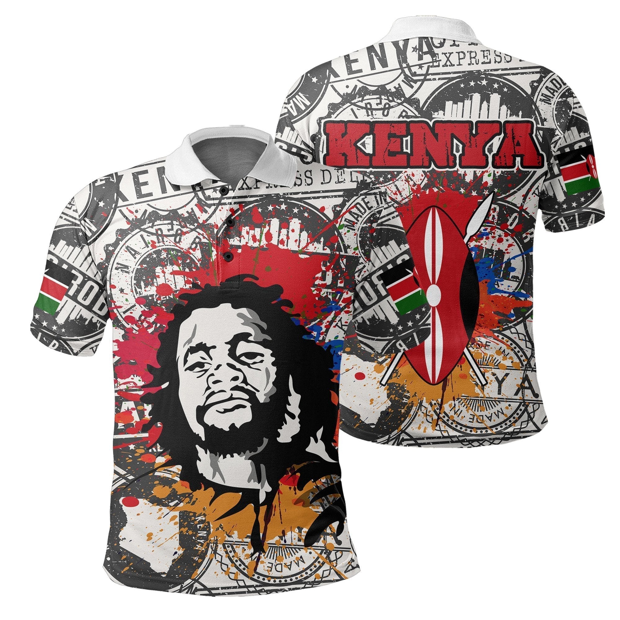 african-polo-shirt-kenya-dedan-kimathi-polo-shirt