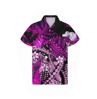 Polynesian Hawaiian With Turrtle Matching Hawaiian Shirt And Dress No.3 LT6 - Wonder Print Shop