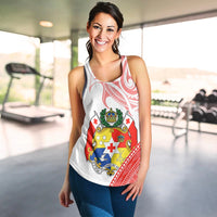 Tonga Women Racerback Tank Tongan Pattern Blithesome LT13 - Wonder Print Shop
