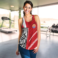 Tahiti Unique Women Racerback Tank Polynesia Pattern LT13 - Wonder Print Shop