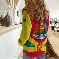 Grenada Women Casual Shirt Keep Calm and Love Grenada LT13 - Wonder Print Shop