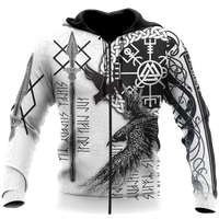 Viking Clothing Ravens Premium Viking 3D Hoodie RLT12 - Wonder Print Shop
