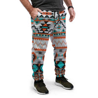 white-native-pattern-native-american-jogger