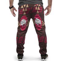 brown-bison-native-american-jogger