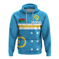 Vanuatu Sanma Province Hoodie Flag Style LT12 - Wonder Print Shop