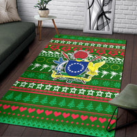 Cook Islands Christmas Area Rug - Ugly Christmas LT12 - Wonder Print Shop