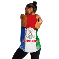 Afar Region Legend Ethiopia Women Tank Top LT12 - Wonder Print Shop