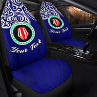 (Custom Personalised) Papua New Guinea Bougainville Pride Car Seat Covers LT12 - Wonder Print Shop