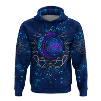 Celtic Moon Elven Style Hoodie LT12 - Wonder Print Shop