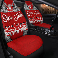 Tonga Rugby Ikale Tahi Sipi Tau Car Seat Covers - LT2 - Wonder Print Shop