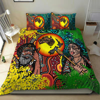 Australia Aboriginal Kangaroo Combine New Zealand Maori Kiwi Bird Bedding Set - LT2 - Wonder Print Shop