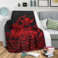 hawaii-turtle-with-hibiscus-tribal-red-blanket