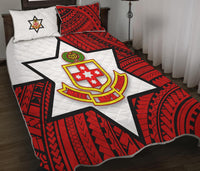Kolisi Tonga Quilt Bed Set - Mate Ma'a Tonga Red Original LT20 - Wonder Print Shop