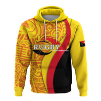 Custom Papua New Guinea Rugby Union Pride Hoodie LT12 - Wonder Print Shop