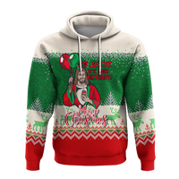Christmas Go Jesus Its Your Birthday Ugly Pattern Hoodie LT12 - Wonder Print Shop