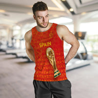 Spain Football World Cup 2022 Men's Tank Top - LT2