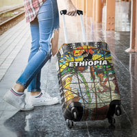 African Ethiopia Orthodox Luggage Cover - The Total Liberation Of Africa LT20 - Wonder Print Shop