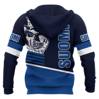 Finland Hoodie Leijonat Suomi Ice Hockey - Wonder Print Shop