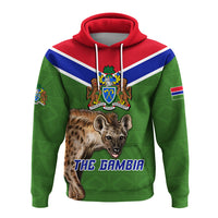 The Gambia Hoodie Spotted Hyena LT12 - Wonder Print Shop