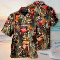 Camera Vintage Old Retro Film Camera Hawaiian Shirt - Wonder Print Shop