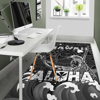 Hawaii King Kamehameha Aloha Hawai'i Nei Area Rug LT2 - Wonder Print Shop