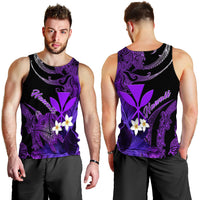hawaii-turtle-with-plumeria-leaf-purple-men-tank-top