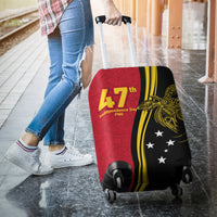 Papua New Guinea Independence Anniversary Polynesian Tribal Luggage Covers LT12 - Wonder Print Shop