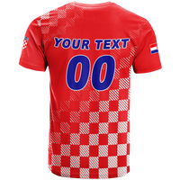 Custom Croatia Football 2022 Champions Pride T Shirt Red LT12 - Wonder Print Shop