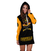 (Custom Personalied) Buffalo Soldiers African American Legend Of The Black Soldiers Hoodie Dress - LT2 - Wonder Print Shop