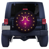 Celtic Triple Moon Wiccan Spare Tire Cover LT12 - Wonder Print Shop