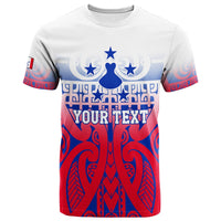 Custom Austral Islands Tribal Tattoo T Shirt LT12 - Wonder Print Shop