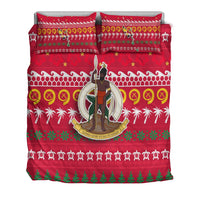 Vanuatu Christmas Bedding Set Ugly Christmas LT12 - Wonder Print Shop