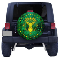 Celtic Moon Phases Deer with Tree of Life Spare Tire Cover LT12 - Wonder Print Shop