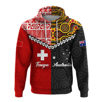 Tonga Combine Australia Aboriginal Heritage Hoodie LT12 - Wonder Print Shop