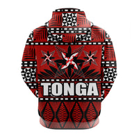 Tonga Zip Hoodie Tongan Patterns LT20 - Wonder Print Shop