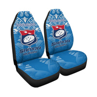 Samoa Rugby Toa Samoa Blue Style Car Seat Covers LT2 - Wonder Print Shop