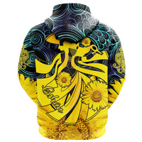 African Hoodie Orisha Oshun Goddess Pullover - Wonder Print Shop