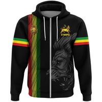 Ethiopia United Zip Hoodie - Wonder Print Shop