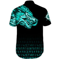 viking-shorts-sleeve-shirts-fenrir-wolf-cyan-near-shoulder