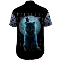 viking-shorts-sleeve-shirt-fenrir-viking-wolf-and-moon