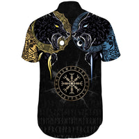 viking-shorts-sleeve-shirt-hati-and-skoll-tattoo