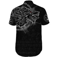 custom-viking-short-sleeve-shirt-fenrir-norse-wolf-thunderstorm