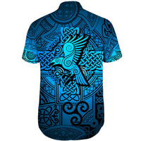 viking-shorts-sleeve-shirt-raven-odin-celtic-cyan
