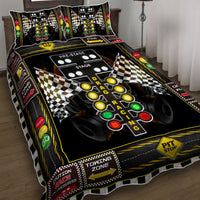 Racing Drag Racing On The Top Quilt Bed Set - Wonder Print Shop