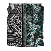 Polynesian Bedding Set Turtle With Ethnic Motives and Floral Elements LT20 - Wonder Print Shop