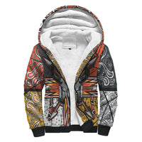 Bison Arrow 3D Native American Sherpa Hoodie LT10 - Wonder Print Shop