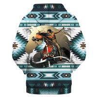Native American Chief Running Horse 3D Hoodie LT10 - Wonder Print Shop