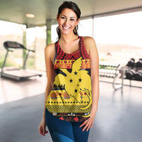 Papua New Guinea Christmas Women Racerback Tank Raggiana Loved LT13 - Wonder Print Shop