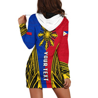 (Custom Personalised) Philippines Hoodie Dress Sun Rayonnant LT13 - Wonder Print Shop