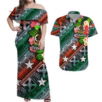 Vanuatu Penama Matching Hawaiian Outfits For Couples Independence Be Proud LT8 - Wonder Print Shop
